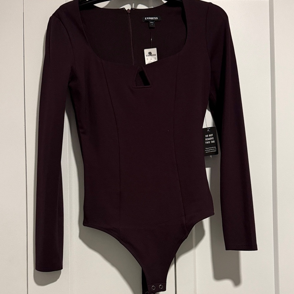 Express Plum Bodysuit